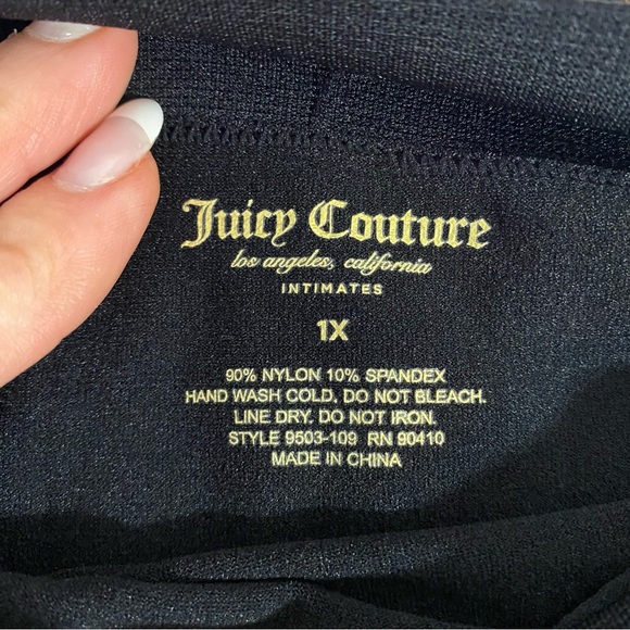 Juicy Couture Seamless Shaping Biker Shorts Slimming Set Black Beige NWT Size 1X - Picture 6 of 8